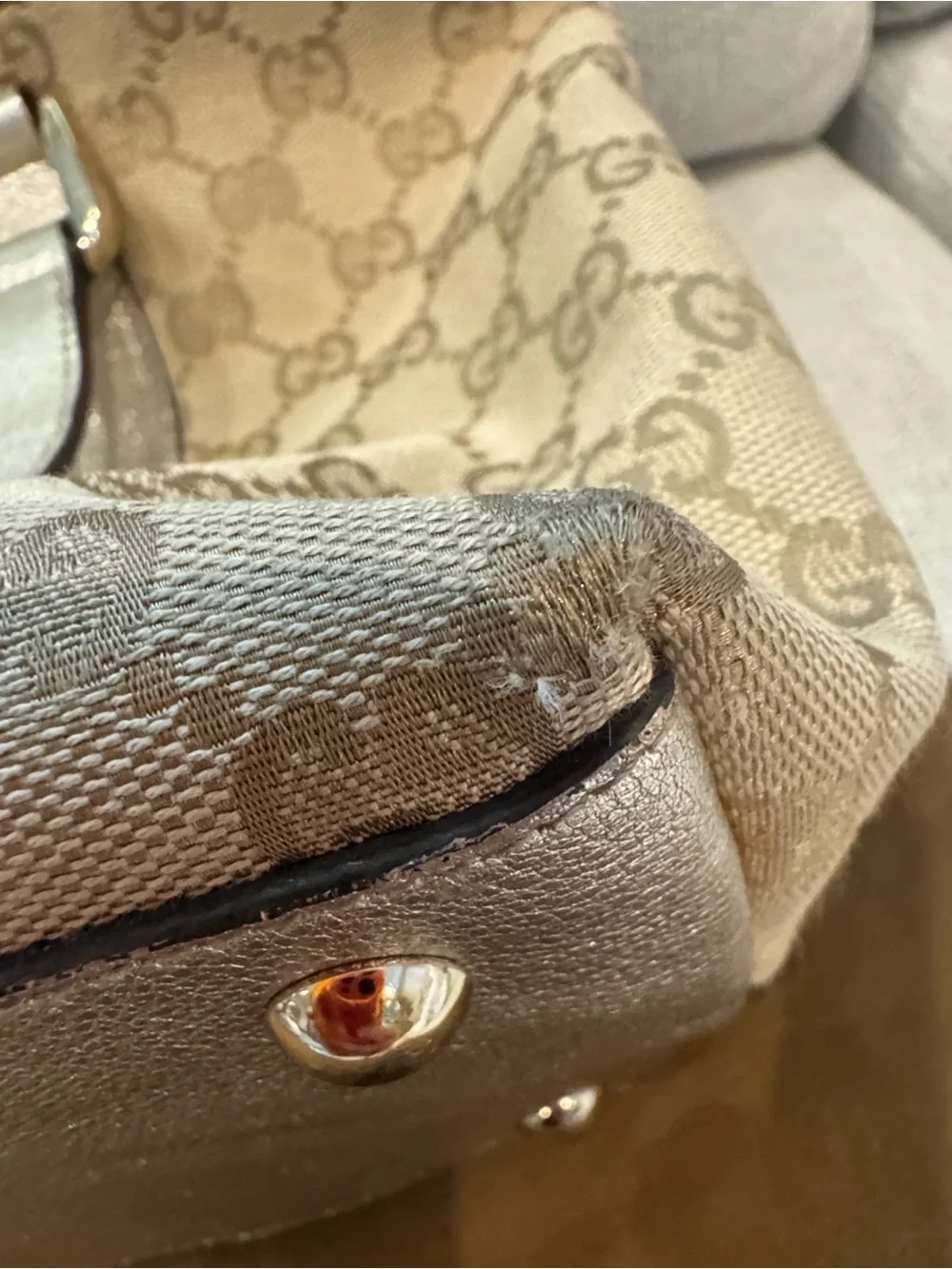 Gucci monogram abbey